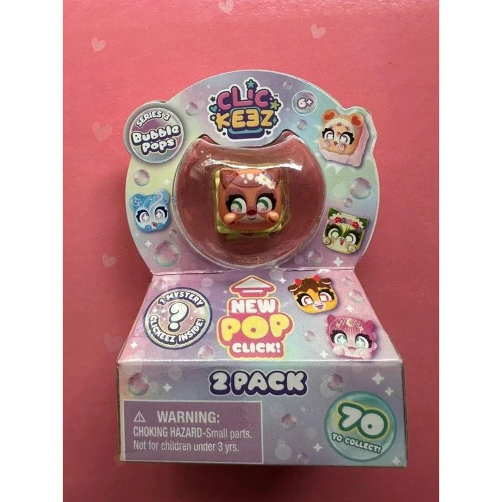 Clickeez 2-Pack Bubble Pops/ Pop Click Keys Keez